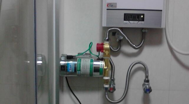 燃气热水器增压泵价格及安装图解
