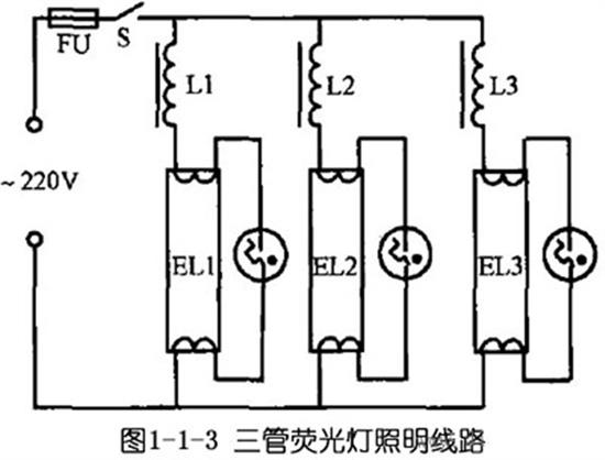 日光灯工作原理、接线图及选用原则