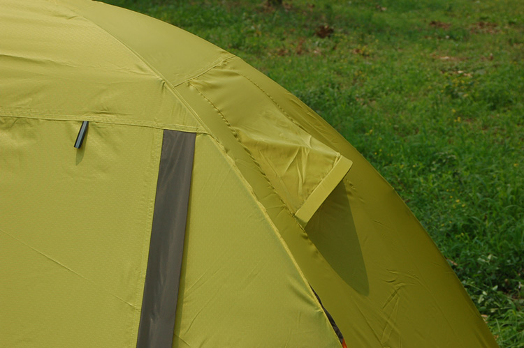 纳瓦兰德斗破苍穹双人双层加雪裙铝合金帐篷 红色 黄色 底布咖啡色