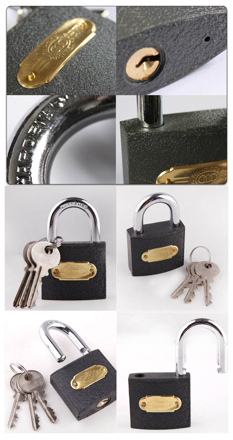 三环 铁挂锁,363-32mm