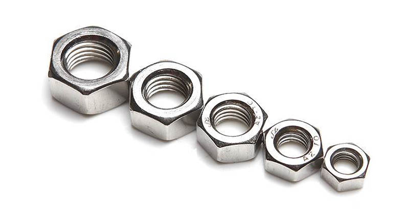 2.2美标粗牙六角螺母,7/8-9 unc,不锈钢316,强度a4-70,10个/包