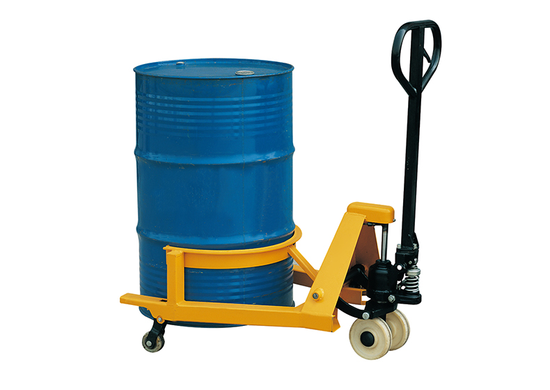 raxwell 365kg液压油桶搬运车(液压起升),抱臂半径r=290mm,rhmc0072